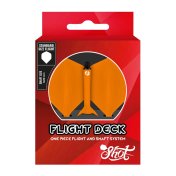 Plumas Shot Darts Deck System Naranja No.2 Short - 5