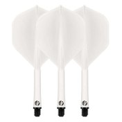 Plumas Shot Darts Deck System Blanca No.2 Medium - 1