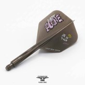 Plumas Condor Axe Shape L4zyAlone2 Akimune Matsuyoshi Gris Carbon L 33.5mm 3 Uds. - 2
