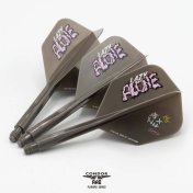 Plumas Condor Axe Shape L4zyAlone2 Akimune Matsuyoshi Gris Carbon L 33.5mm 3 Uds. - 3