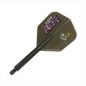Plumas Condor Axe Shape L4zyAlone2 Akimune Matsuyoshi Gris Carbon S 21.5mm 3 Uds. - 1