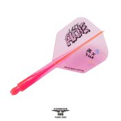 Plumas Condor Axe Shape L4zyAlone2 Akimune Matsuyoshi Rosa Neon S 21.5mm 3 Uds. - 2