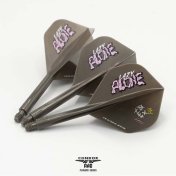 Plumas Condor Axe Standard L4zyAlone2 Akimune Matsuyoshi Gris Carbon L 33.5mm 3 Uds. - 3