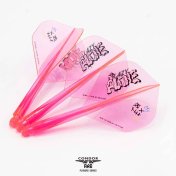 Plumas Condor Axe Standard L4zyAlone2 Akimune Matsuyoshi Rosa Neon S 21.5mm 3 Uds. - 3