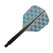 Plumas Condor Axe Shape Un-Rai Yuki Yamada Negro Transparente L 33.5mm 3 Uds.(FALTA EAN) - 1