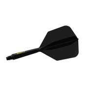 Plumas Cuesoul Rost 77 Negro Big Wing L 74mm - 1