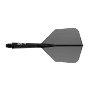 Plumas Cuesoul Rost 77 Negro Transparente Big Wing M 69mm - 3