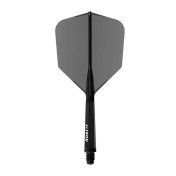 Plumas Cuesoul Rost 77 Negro Transparente Big Wing S 64mm - 2