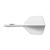 Plumas Cuesoul Rost 77 Negro-Blanco-Azul Big Wing M 69mm - 4