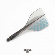 Plumas Condor Axe Small 120 Un-Rai Yuki Yamada Negro Transparente S 18.0mm 3 Uds. - 2