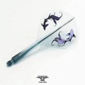 Plumas Condor Axe Standard Goldfish Natsumi Iwata Verde Azul Transparente L 33.5mm 3 Uds. - 2