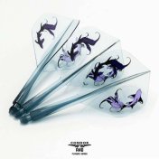 Plumas Condor Axe Standard Goldfish Natsumi Iwata Verde Azul Transparente M 27.5mm 3 Uds. - 3