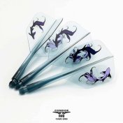 Plumas Condor Axe Shape Goldfish Natsumi Iwata Verde Azul Transparente S 21.5mm 3 Uds. - 3