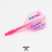 Plumas Condor Axe Shape Hugo Leung Model GO Rosa Neon M 27.5mm 3 Uds. (FALTA EAN) - 2