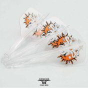 Plumas Condor Axe Shape Tomoya Goto G.T.Monster 4 Transparente XL 37.5mm 3 Uds. - 3