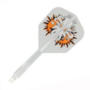 Plumas Condor Axe Shape Tomoya Goto G.T.Monster 4 Transparente XL 37.5mm 3 Uds. - 1
