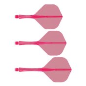 Plumas Caliburn SUP Flights Moulded No2 Standard Medium Rosa Neón - 2