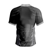 Polo Shot Tribal Dart Negro 3XL - 2
