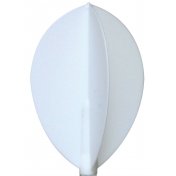 Plumas Fit Flight 6 unid. Oval Blanca - 1