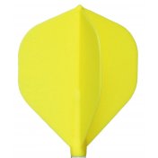 Plumas Fit Flight 6 unid. Standard Amarilla - 1