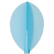 Plumas Fit Flight 6 unid. Oval Azul Claro - 3