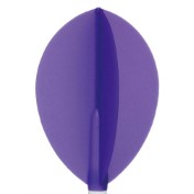 Plumas Fit Flight 6 unid. Oval Morada - 3
