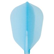 Plumas Fit Flight 6 unid. Super Shape Azul Claro - 1