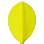 Plumas Fit Flight 6 unid. Oval Amarilla - 3