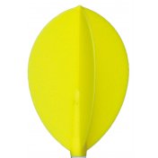 Plumas Fit Flight 6 unid. Oval Amarilla - 1
