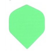 Plumas Tela Standard Verde Fluro - 1