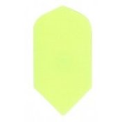 Plumas Tela Slim Amarilla Neon - 1