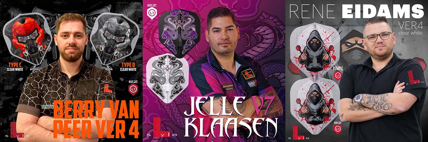 Descubre los nuevos modelos en plumas L-style. Diseñados por Berry Van Peer, Jelle Klaasen y Rene Eidams.
