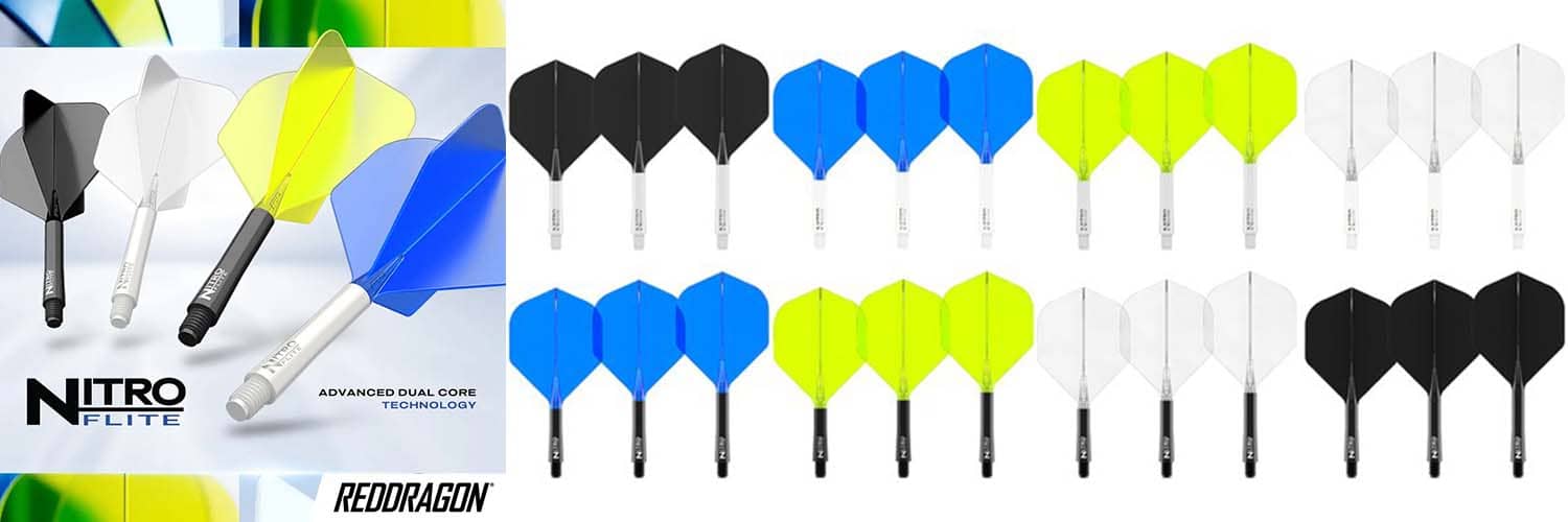 Nuevas plumas Red Dragon modelo Nitro Flite con sistema integrado de caña + pluma