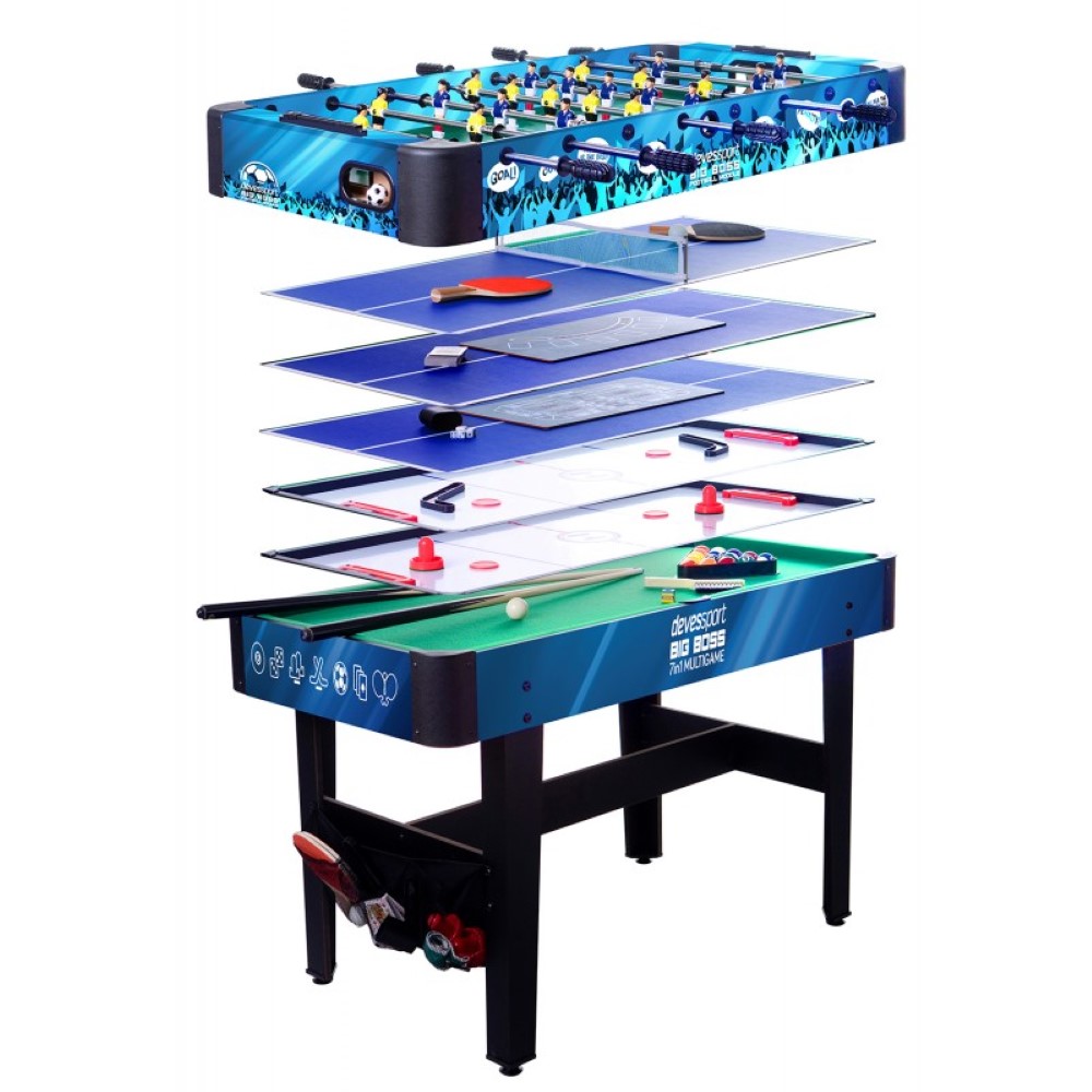 Multijuegos Billar,Futbolin,Ping Pong,etc.. 7 en 1