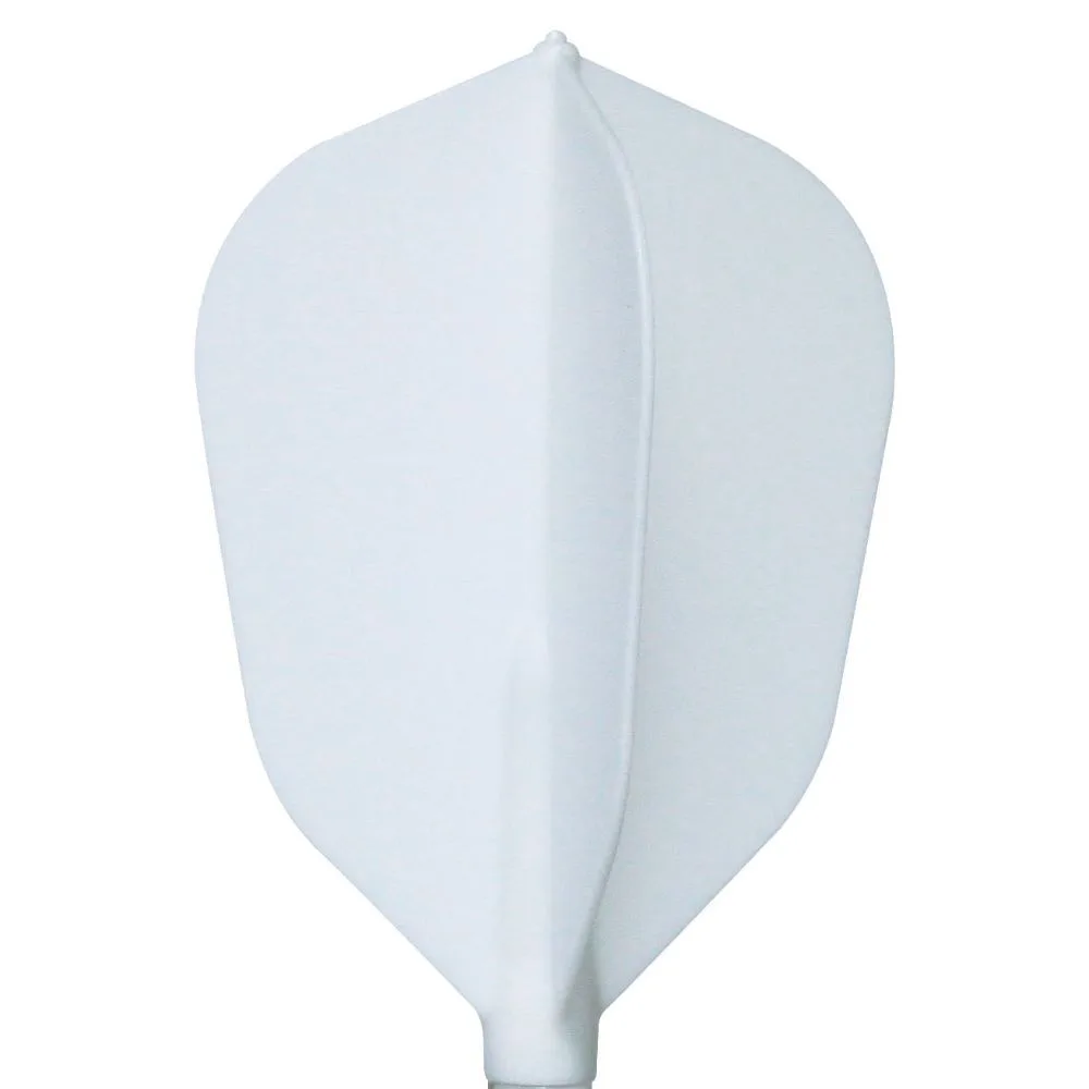 Plumas Fit Flight 6 unid. Super Shape Blanca
