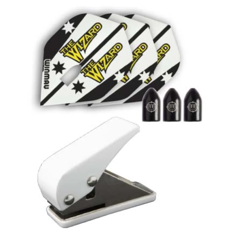 Perforador Sistema Whizlock Winmau Darts Flight Punch 