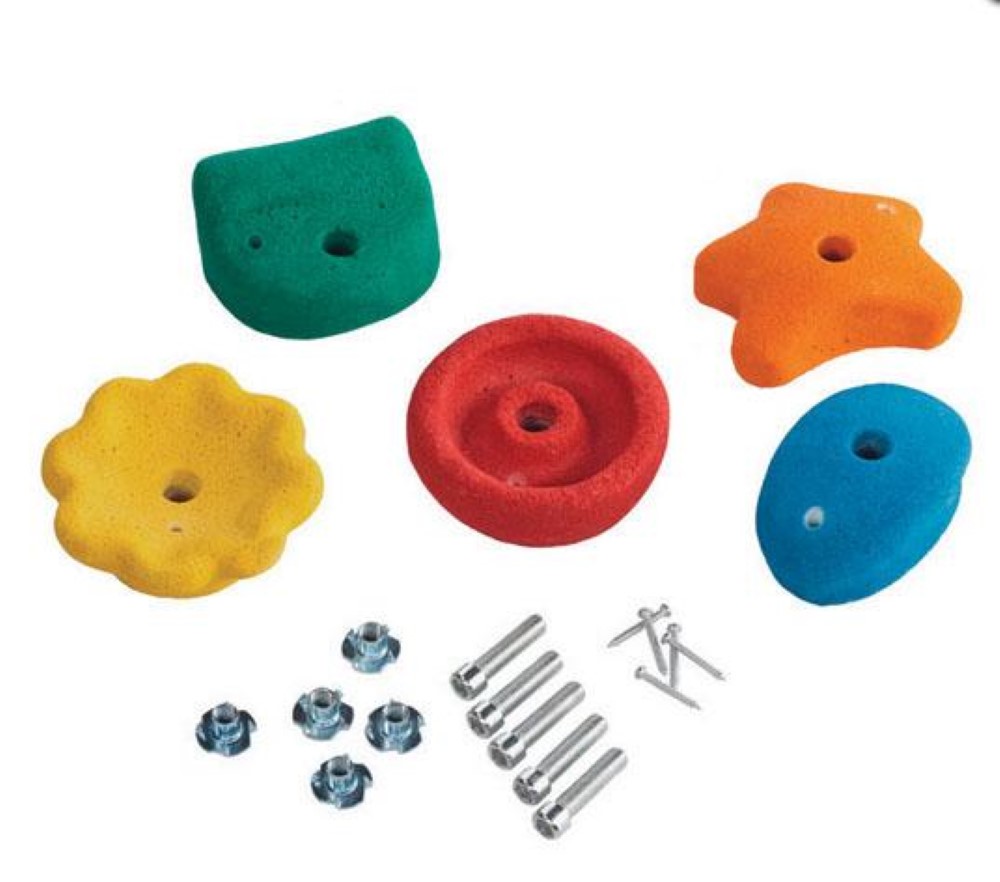 Piedras de escalar para parque infantil Masgames (5 unidades)