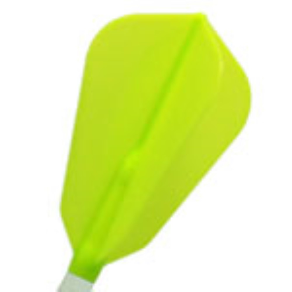 Plumas Fit Flight Air Fantail Verde Claro F-Shape