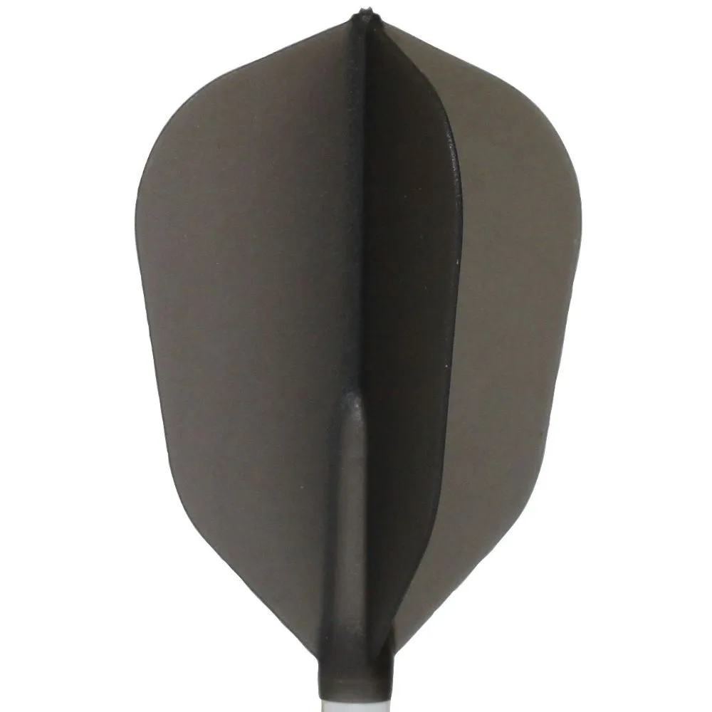 Plumas Fit Flight 6 unid. Super Shape Negra Transparente