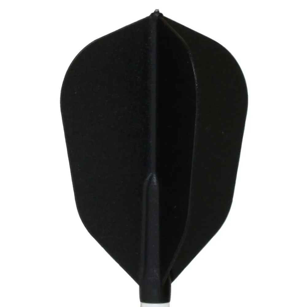 Plumas Fit Flight 6 unid. Super Shape Negra