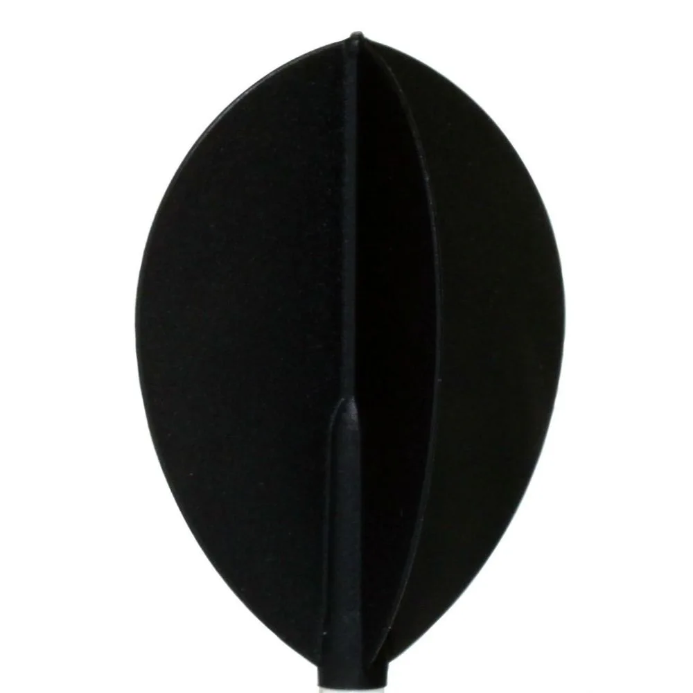 Plumas Fit Flight 6 unid. Oval Negra