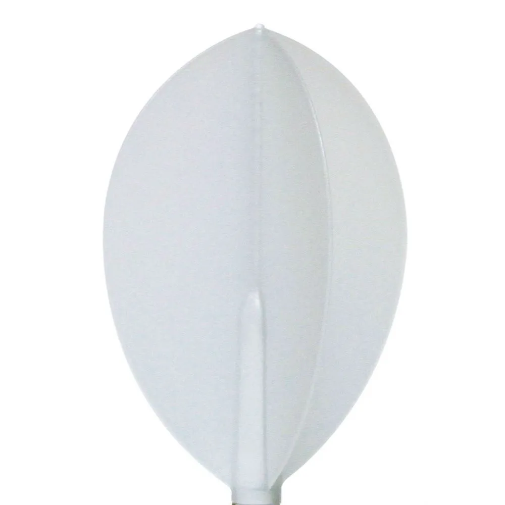 Plumas Fit Flight 6 unid. Oval Blanco Natural