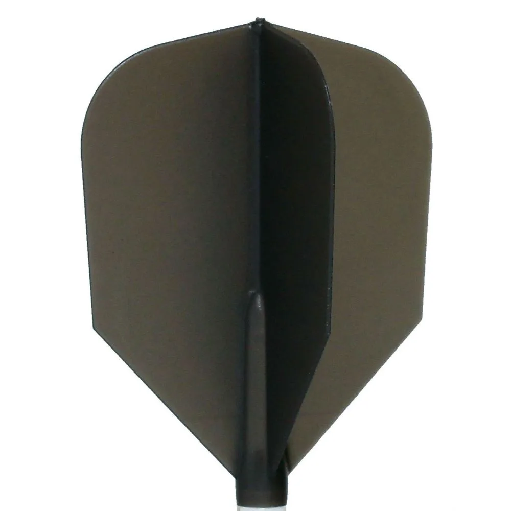 Plumas Fit Flight 6 unid. Shape Negra Transparente