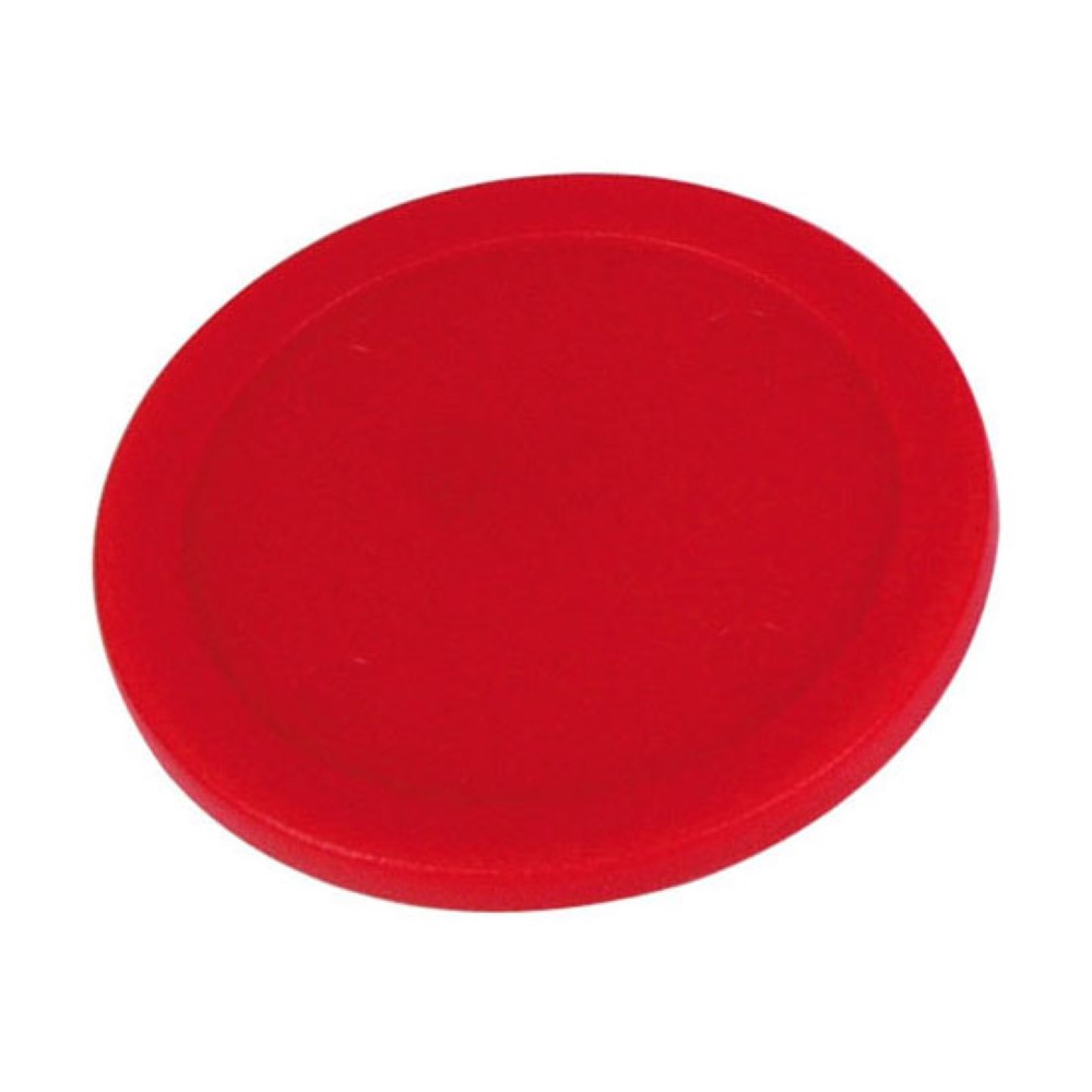 Disco para Mesa Aire Air Hockey Rojo 50mm x4mm