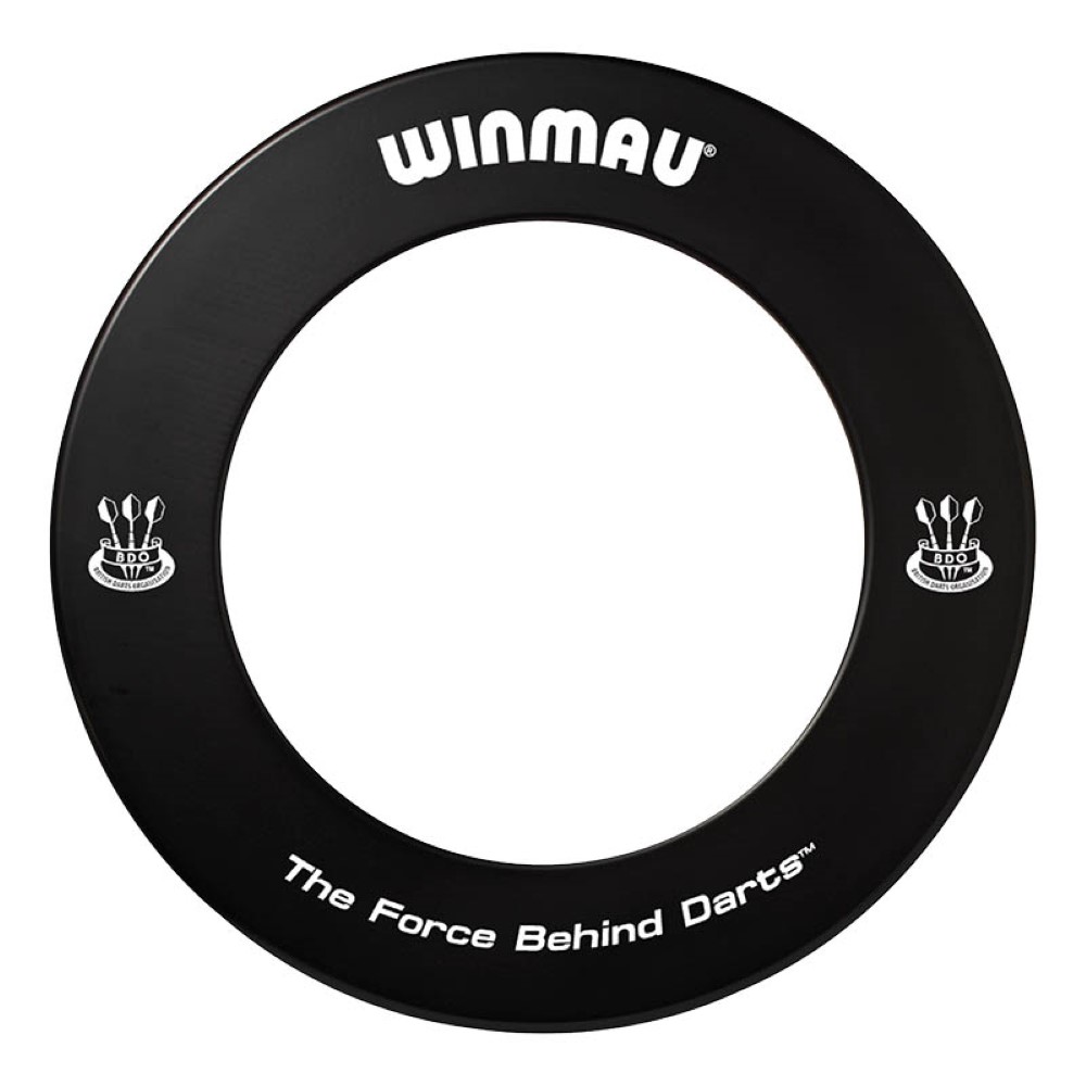 Dartboard Surrounds Negro Winmau Darts The Force BDO