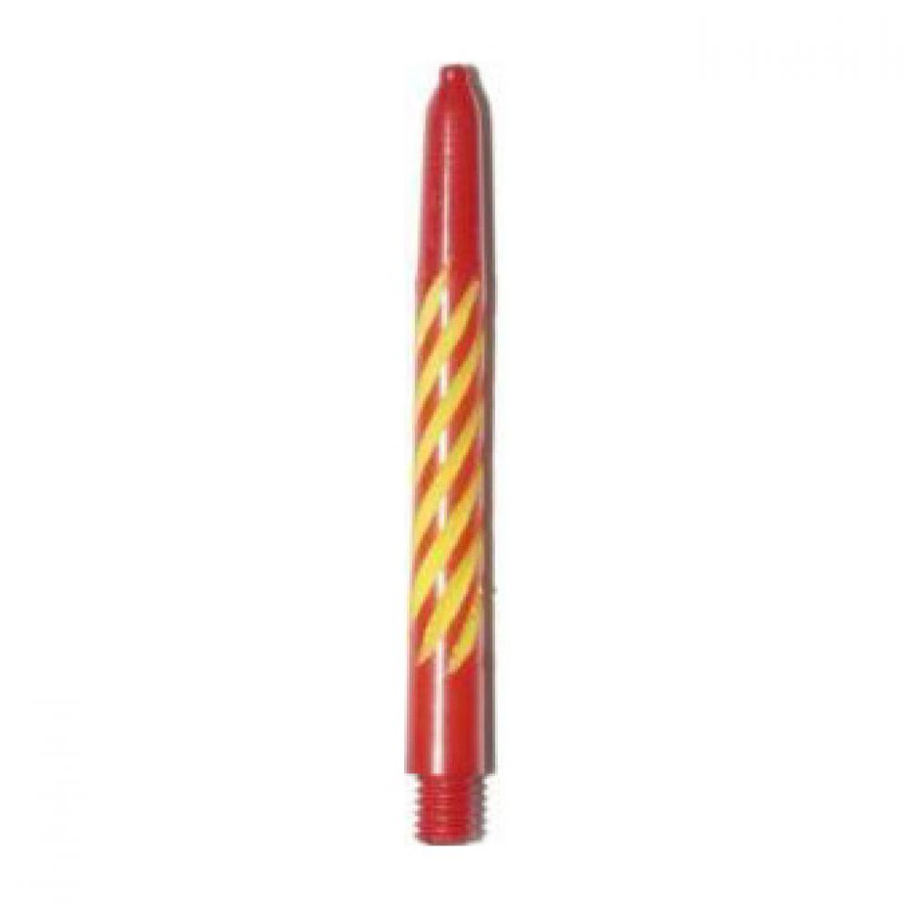 Cañas Spiroline Nylon Larga Roja/Amarilla (50mm)