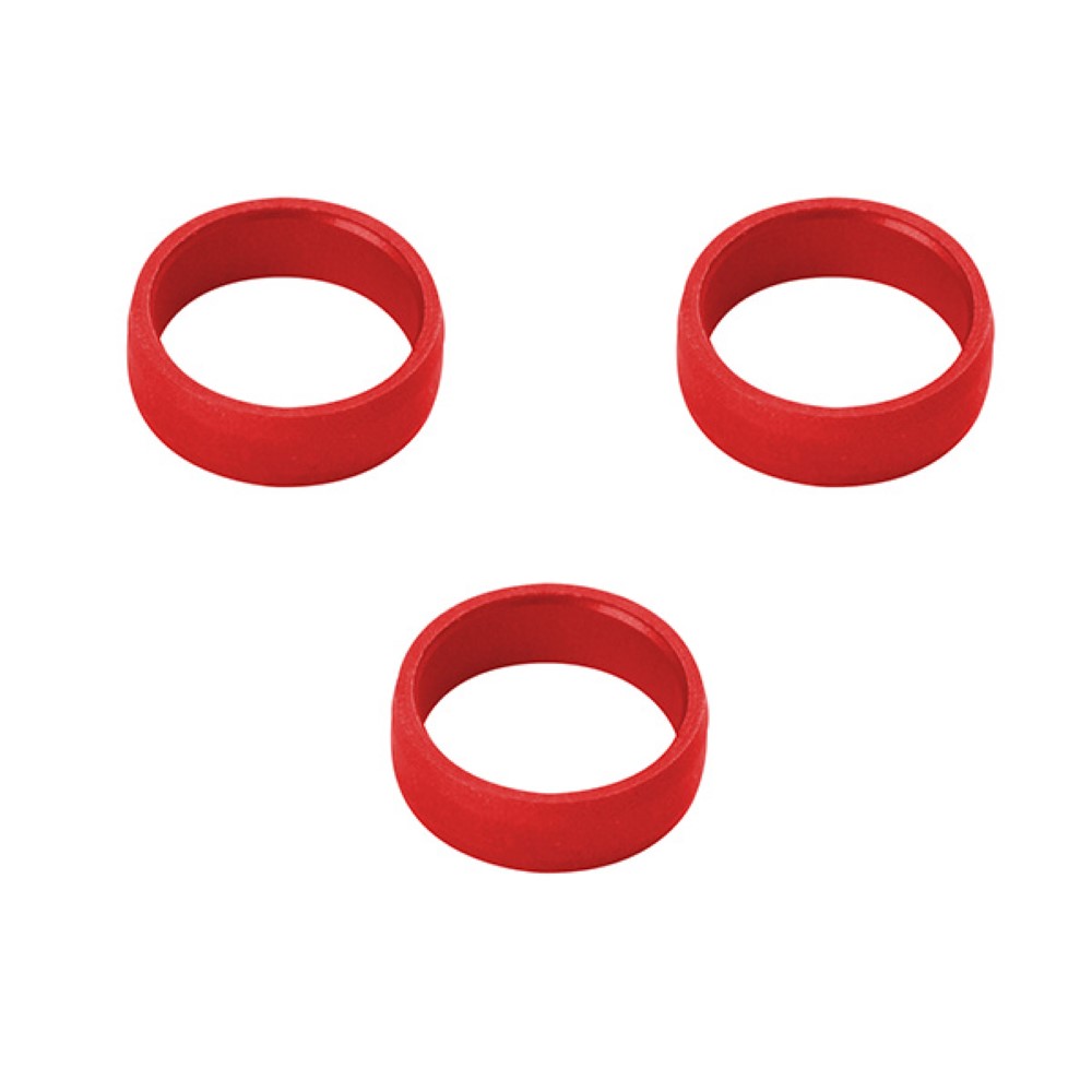 Anillos Clips Rojo Target Darts Slot lock Ring Badget
