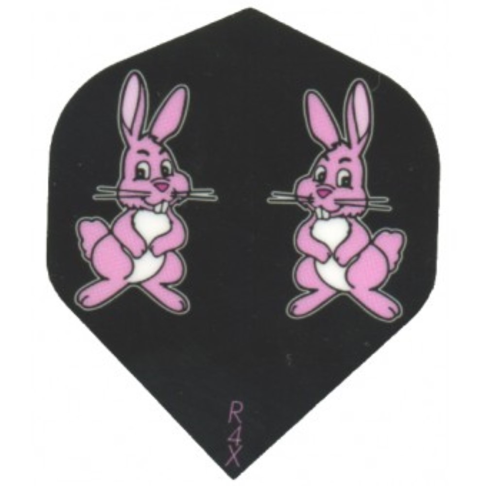 Plumas R4X standard Conejo fondo negro McR4X-216