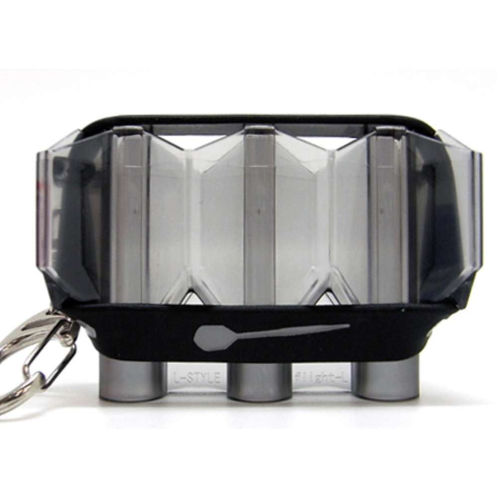 L-style Krystal Flights Case Negro