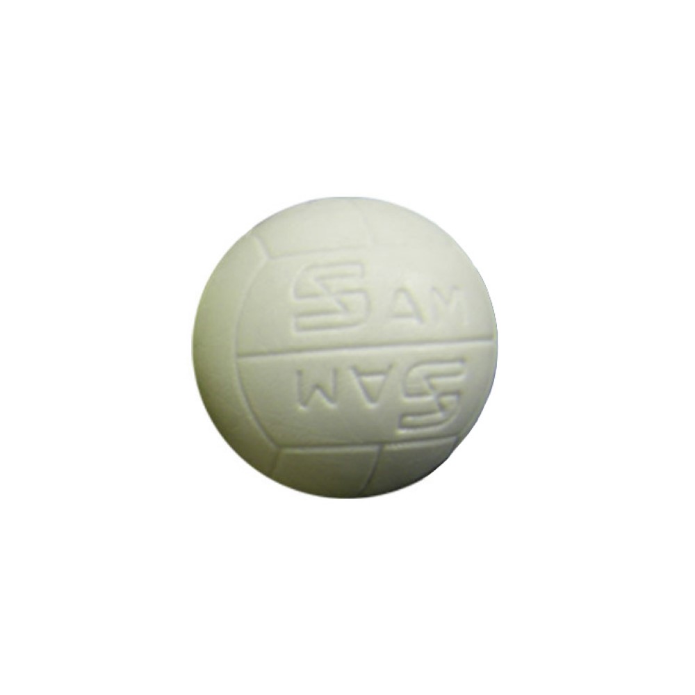 Bola futbolin balon blanca 33mm  18gr
